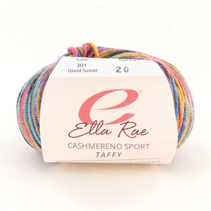 Ella Rae Cashmereno Sport Taffy 4 Ella Rae Cashmereno Sport Taffy - Image 2