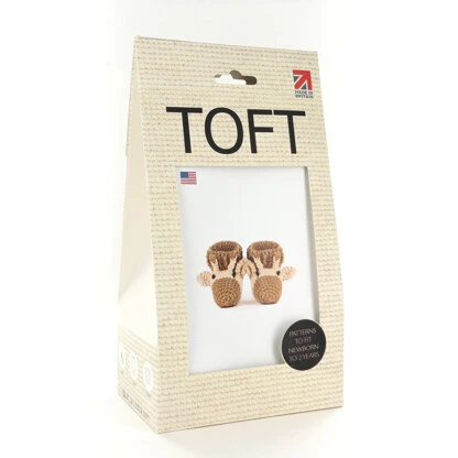 TOFT Animal Baby Booties Crochet Kit 4 TOFT Animal Baby Booties Crochet Kit - Image 2