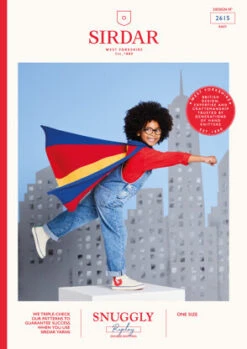 Sirdar 2615 Secret Power Cape In Snuggly Replay PDF