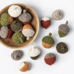 Blue Sky Fibers Fall Festival Acorns (Free) -Textile Shop 416x416 3200