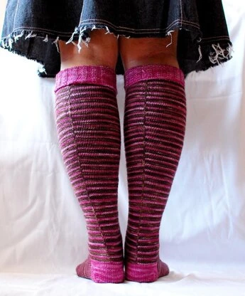 Laura Chau Delicious Knee Socks PDF 4 Laura Chau Delicious Knee Socks PDF - Image 2