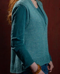 The Fibre Co. V-Neck Sleeveless Top PDF -Textile Shop 416x416 3338