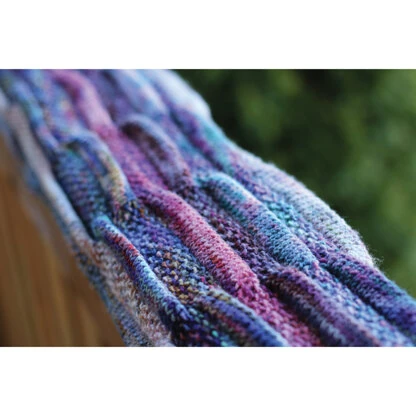 Koigu Silent Purple Scarf PDF 4 Koigu Silent Purple Scarf PDF - Image 2