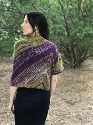 Lyrical Knits Rickroll Wrap PDF 4 Lyrical Knits Rickroll Wrap PDF - Image 2