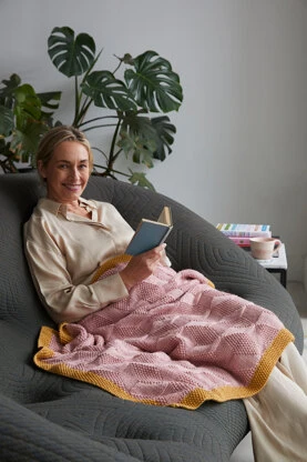 Debbie Bliss Tumbling Blocks Blanket PDF 5 Debbie Bliss Tumbling Blocks Blanket PDF - Image 3