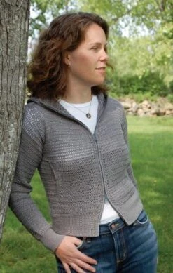 Dovetail Designs C2.3 Lightweight Hoodie To Crochet PDF