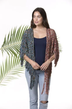 Tahki Yarns Fire Island Fringed Shawl/Bandana PDF -Textile Shop 416x416 4166
