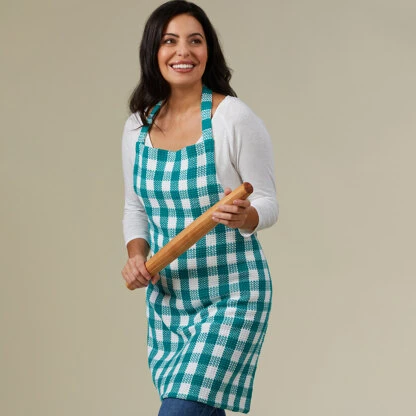 Valley Yarns #258 Gingham Apron PDF 4 Valley Yarns #258 Gingham Apron PDF - Image 2