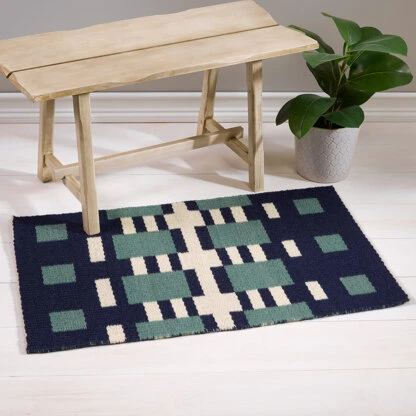 Valley Yarns #224 Mod Squares Reversible Rug PDF 4 Valley Yarns #224 Mod Squares Reversible Rug PDF - Image 2