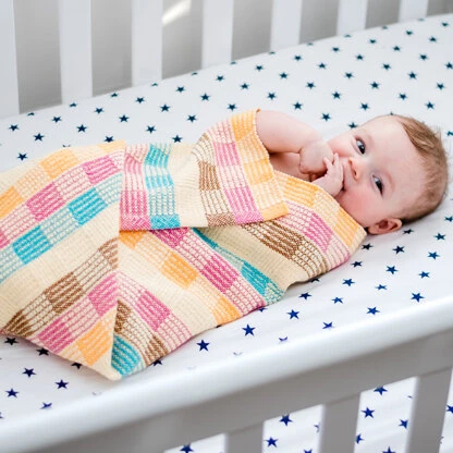 Valley Yarns #132 Cotton Candyland Blanket PDF 4 Valley Yarns #132 Cotton Candyland Blanket PDF - Image 2