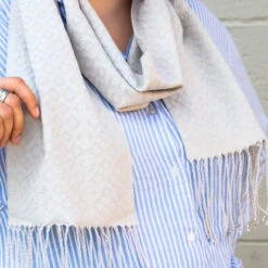 Valley Yarns #250 Silver Snowfall Scarf PDF -Textile Shop 416x416 4488