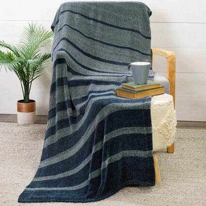 Valley Yarns #238 Ebb & Flow Double Wide Chenille Throw PDF 3 Valley Yarns #238 Ebb & Flow Double Wide Chenille Throw PDF