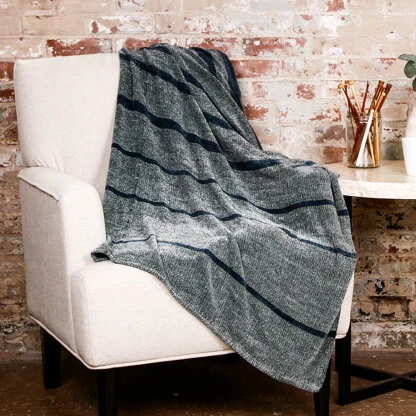 Valley Yarns #238 Ebb & Flow Double Wide Chenille Throw PDF 4 Valley Yarns #238 Ebb & Flow Double Wide Chenille Throw PDF - Image 2