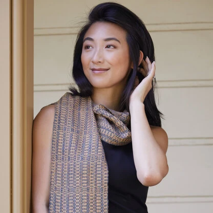 Valley Yarns #210 Baroque Gold Scarf PDF 3 Valley Yarns #210 Baroque Gold Scarf PDF