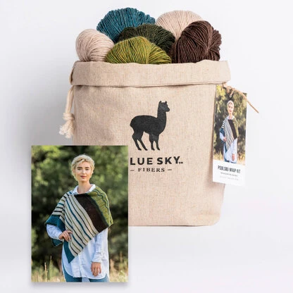 Blue Sky Fibers Poulsbo Wrap Kit 3 Blue Sky Fibers Poulsbo Wrap Kit